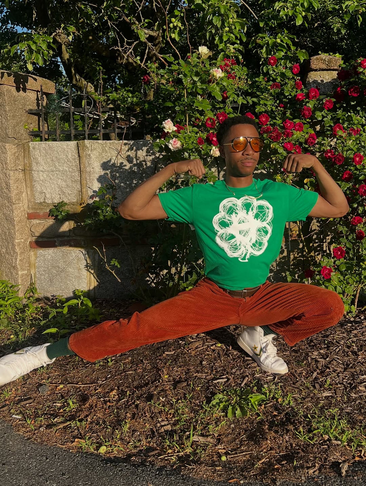Haasan Barclay / Four Leaf Clover T-shirt