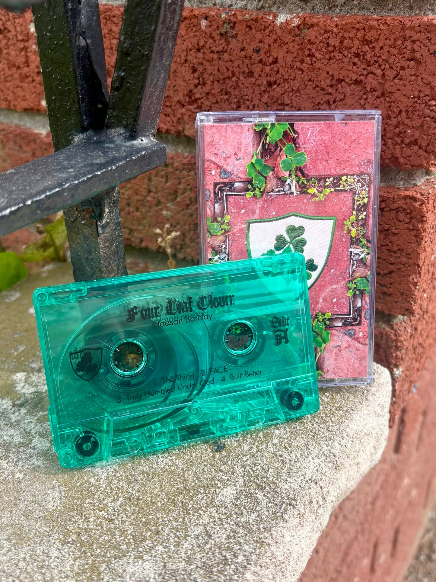 Haasan Barclay // Four Leaf Clover Cassette (Transparent Green)
